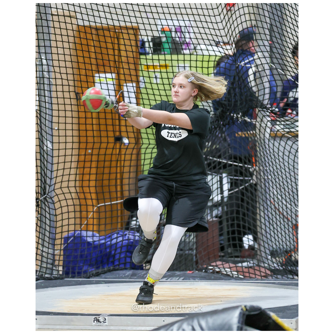 Weight Throw - Dwyer Division Championship - Indoor Track and Field - Providence Career Technical Academy - Providence RI - January 15, 2025 title=