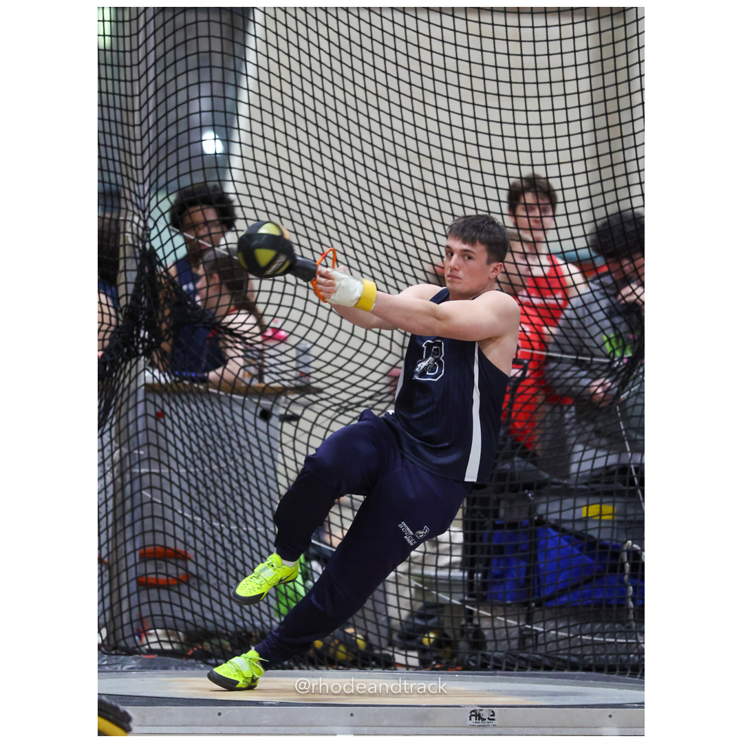 Weight Throw - Dwyer Division Championship - Indoor Track and Field - Providence Career Technical Academy - Providence RI - January 15, 2025 title=