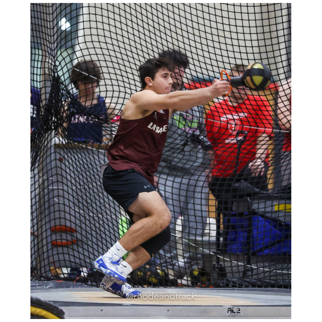 Weight Throw - Dwyer Division Championship - Indoor Track and Field - Providence Career Technical Academy - Providence RI - January 15, 2025 title=