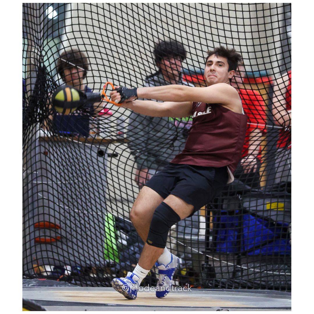 Weight Throw - Dwyer Division Championship - Indoor Track and Field - Providence Career Technical Academy - Providence RI - January 15, 2025 title=