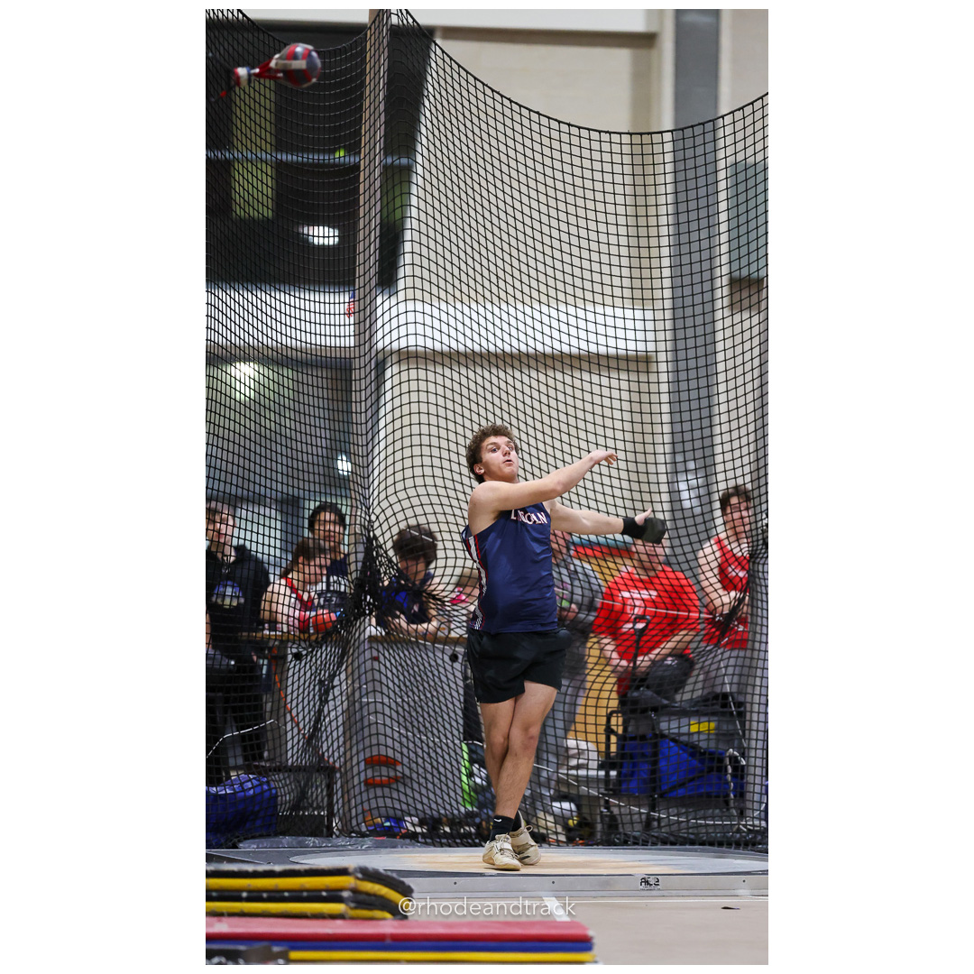 Weight Throw - Dwyer Division Championship - Indoor Track and Field - Providence Career Technical Academy - Providence RI - January 15, 2025 title=