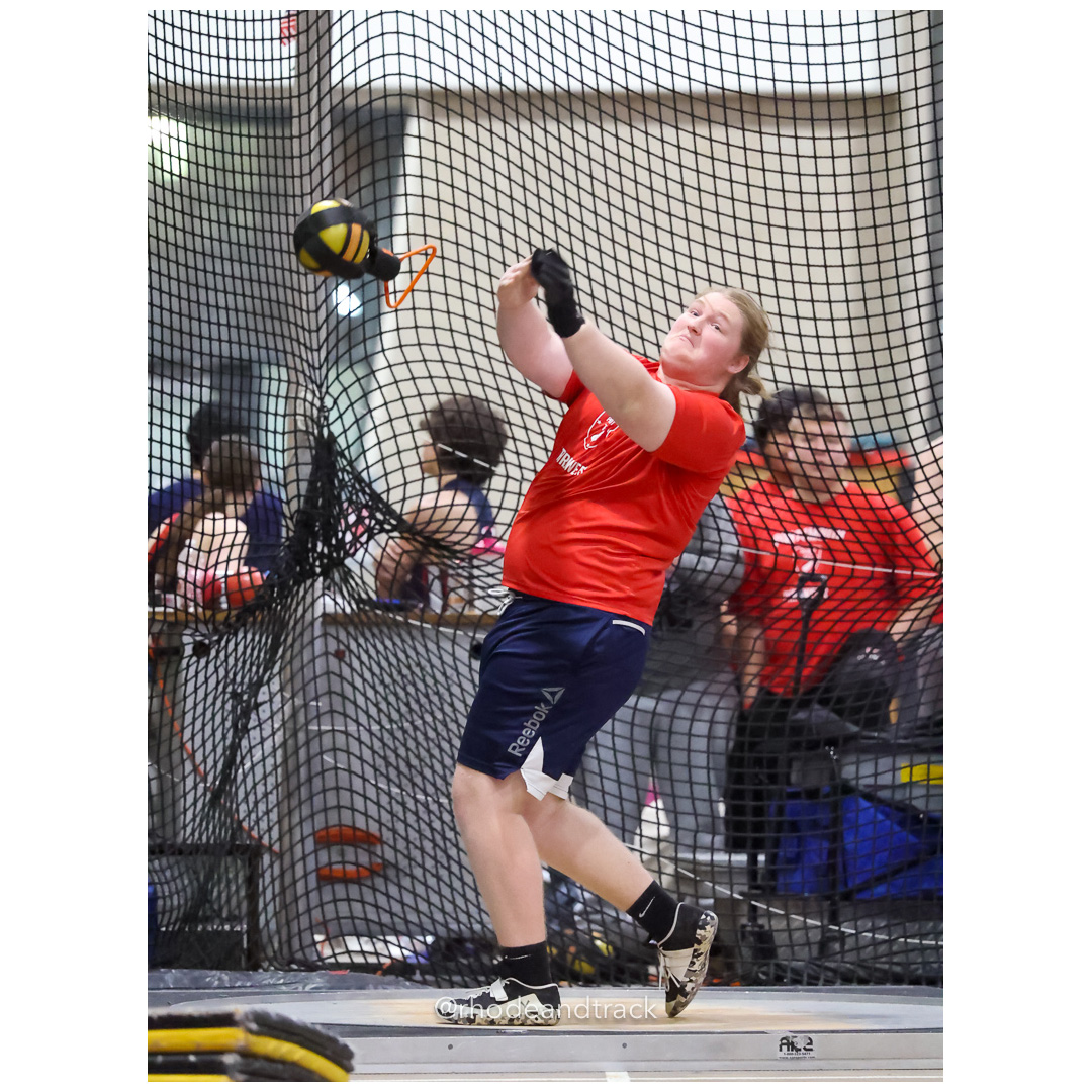 Weight Throw - Dwyer Division Championship - Indoor Track and Field - Providence Career Technical Academy - Providence RI - January 15, 2025 title=