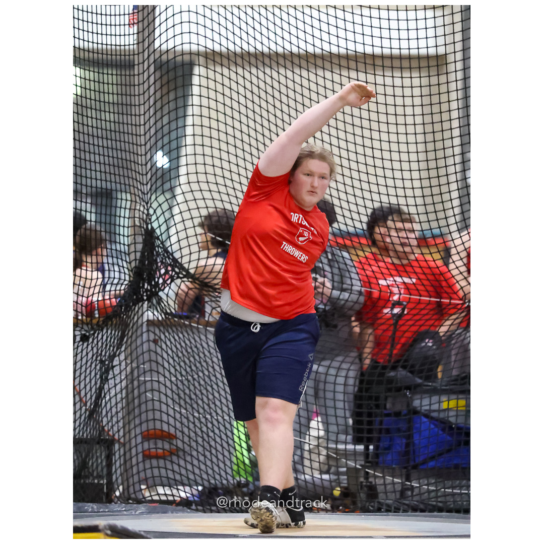 Weight Throw - Dwyer Division Championship - Indoor Track and Field - Providence Career Technical Academy - Providence RI - January 15, 2025 title=