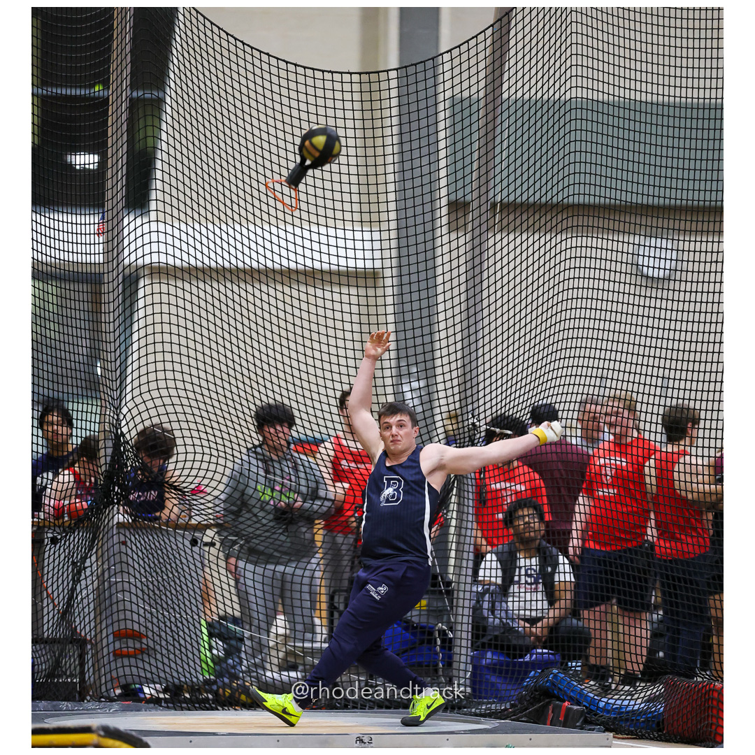 Weight Throw - Dwyer Division Championship - Indoor Track and Field - Providence Career Technical Academy - Providence RI - January 15, 2025 title=