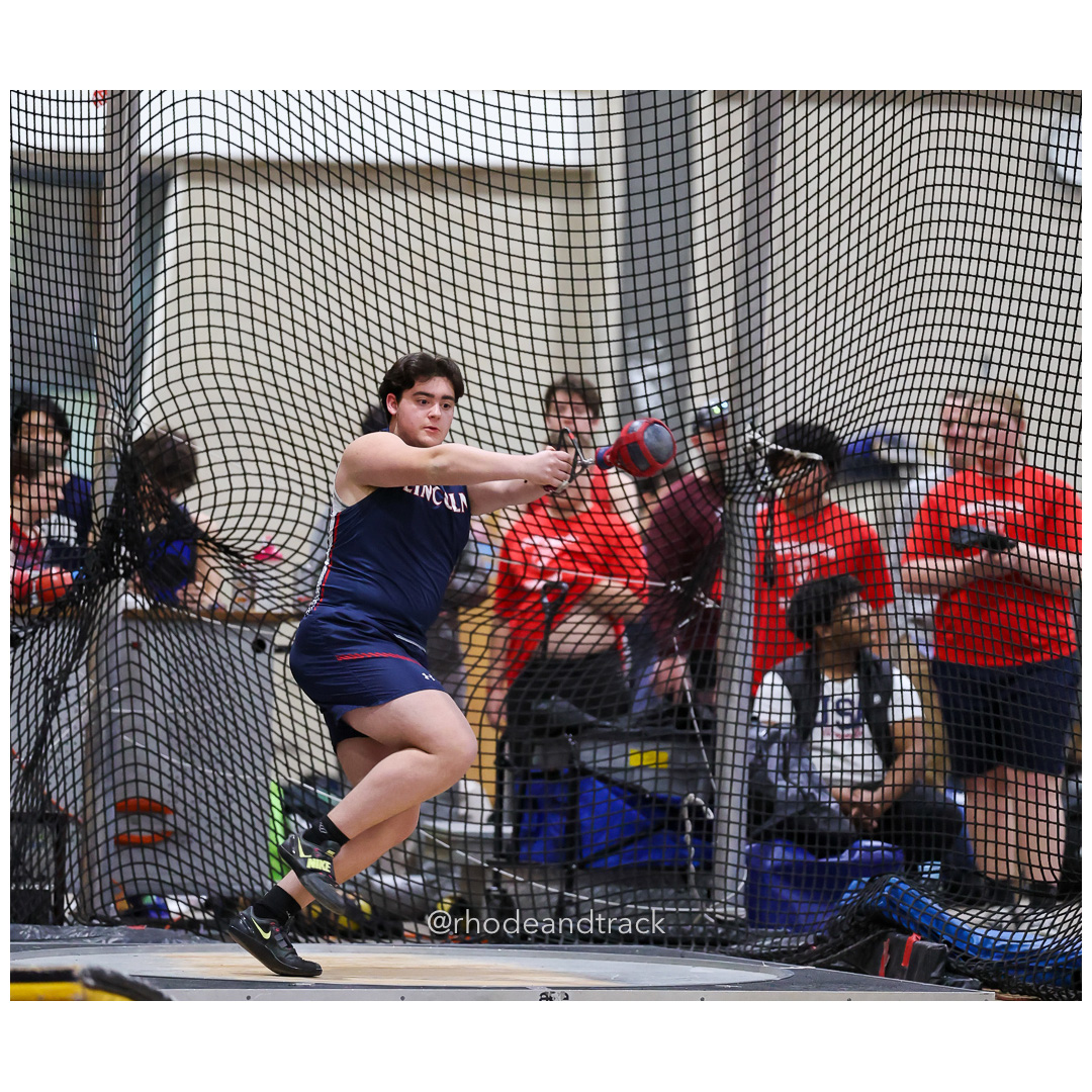 Weight Throw - Dwyer Division Championship - Indoor Track and Field - Providence Career Technical Academy - Providence RI - January 15, 2025 title=