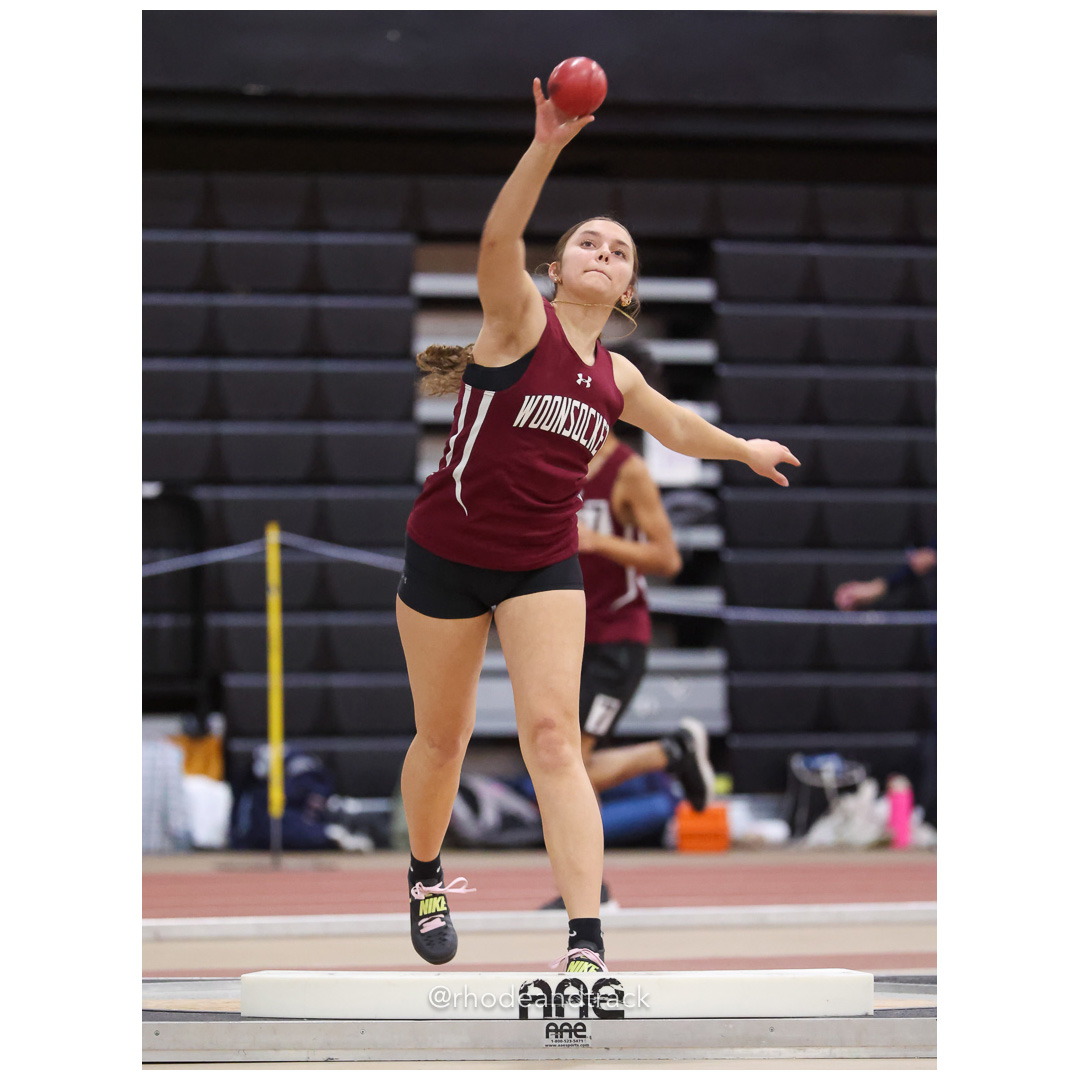 Shot put - Throw - Dwyer Division Championship - Indoor Track and Field - Providence Career Technical Academy - Providence RI - January 15, 2025 title=