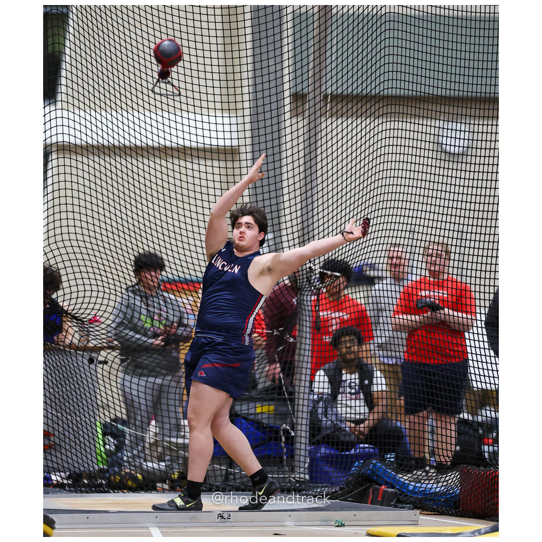 Weight Throw - Dwyer Division Championship - Indoor Track and Field - Providence Career Technical Academy - Providence RI - January 15, 2025 title=