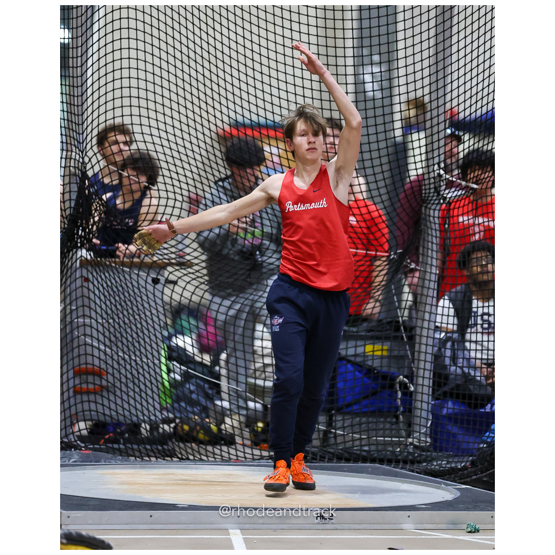 Weight Throw - Dwyer Division Championship - Indoor Track and Field - Providence Career Technical Academy - Providence RI - January 15, 2025 title=