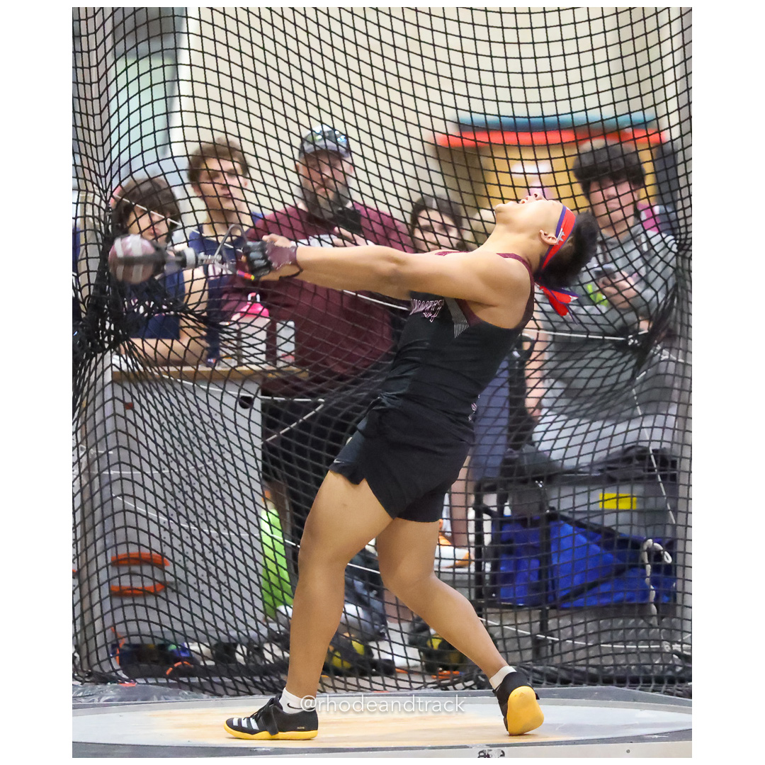 Weight Throw - Dwyer Division Championship - Indoor Track and Field - Providence Career Technical Academy - Providence RI - January 15, 2025 title=