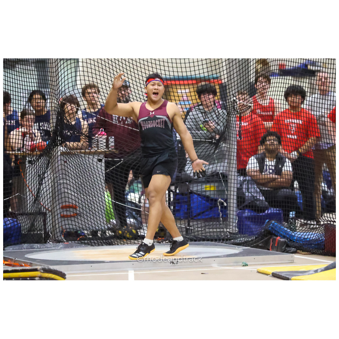 Weight Throw - Dwyer Division Championship - Indoor Track and Field - Providence Career Technical Academy - Providence RI - January 15, 2025 title=