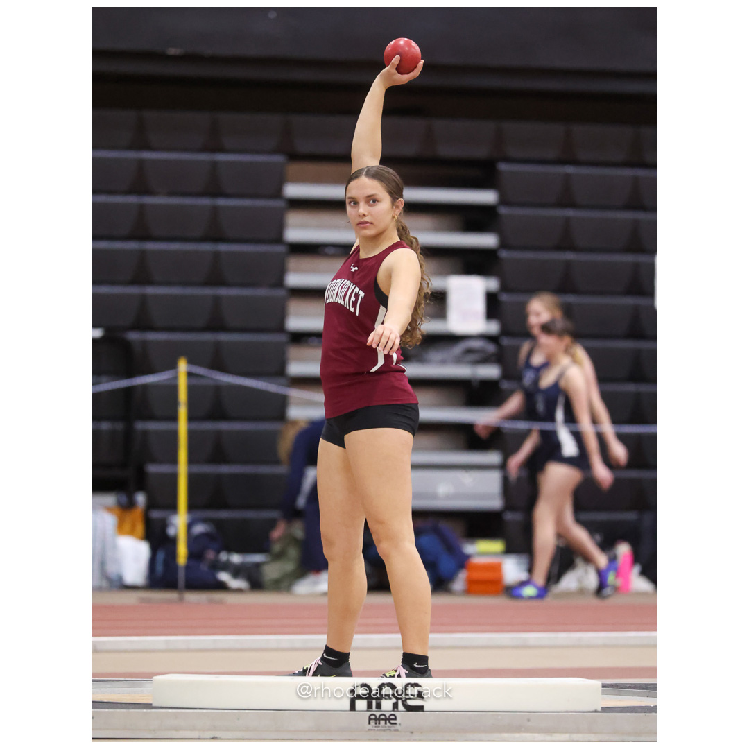 Shot put - Throw - Dwyer Division Championship - Indoor Track and Field - Providence Career Technical Academy - Providence RI - January 15, 2025 title=