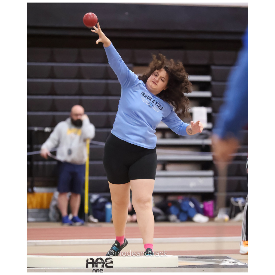 Shot put - Throw - Dwyer Division Championship - Indoor Track and Field - Providence Career Technical Academy - Providence RI - January 15, 2025 title=