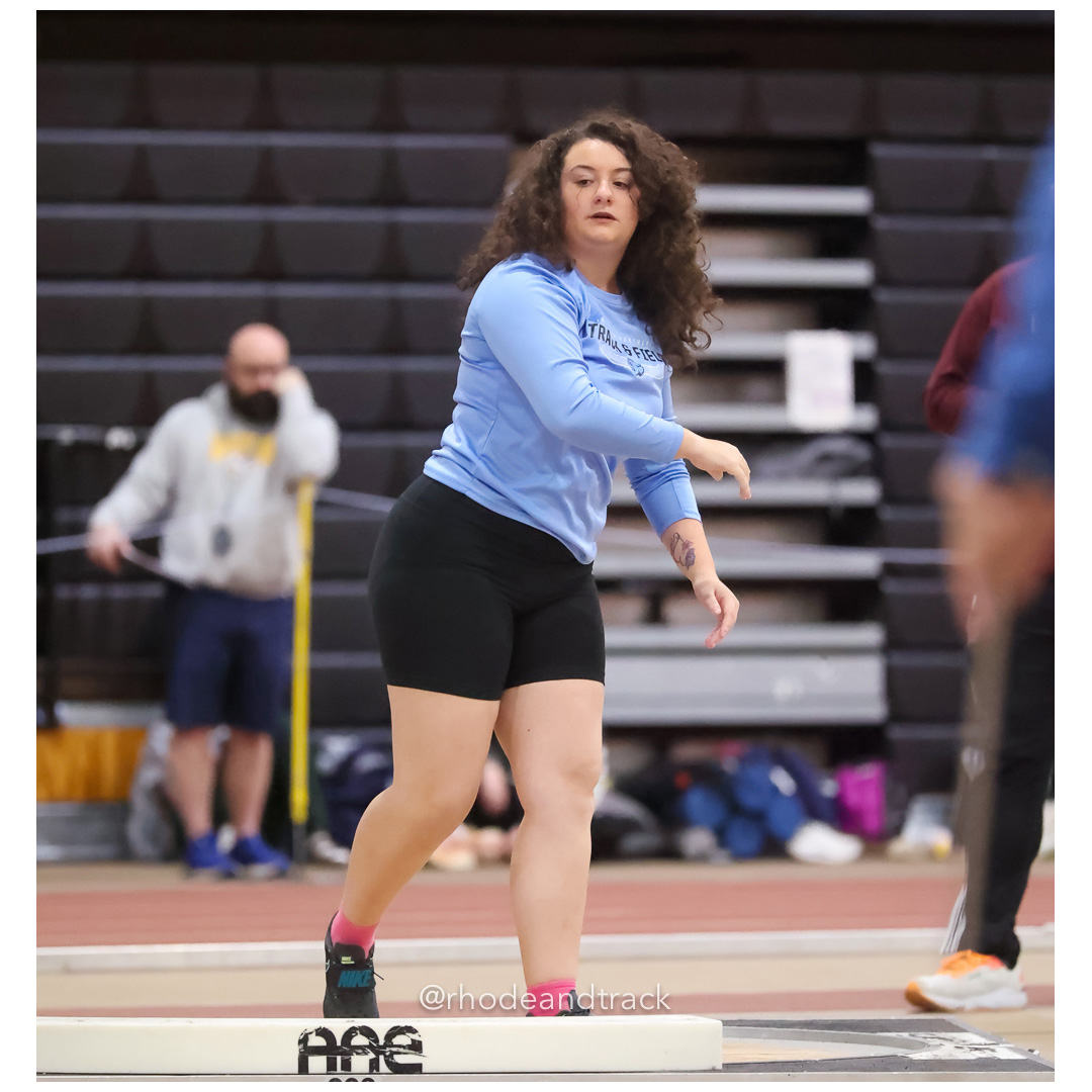 Shot put - Throw - Dwyer Division Championship - Indoor Track and Field - Providence Career Technical Academy - Providence RI - January 15, 2025 title=