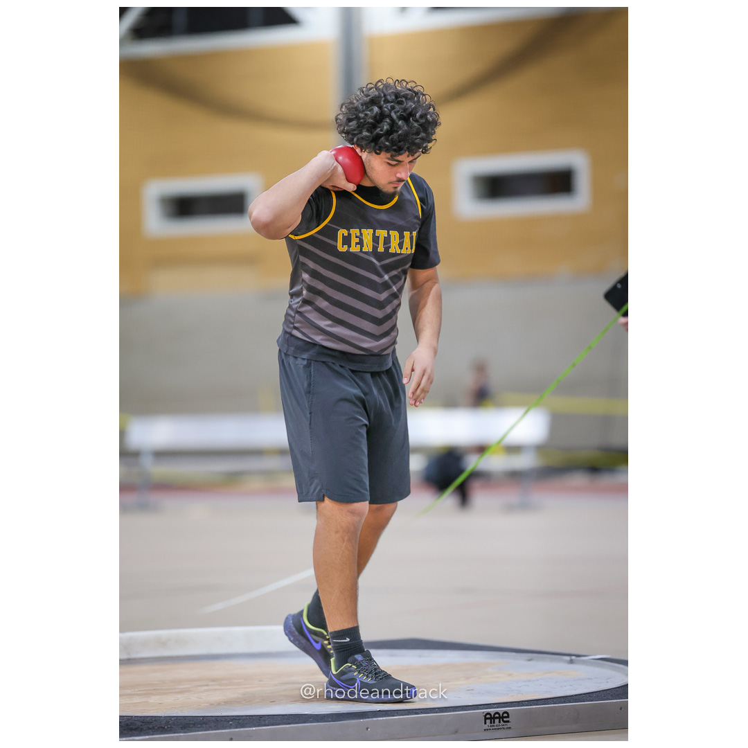 Shot put - Throw - Dwyer Division Championship - Indoor Track and Field - Providence Career Technical Academy - Providence RI - January 15, 2025 title=