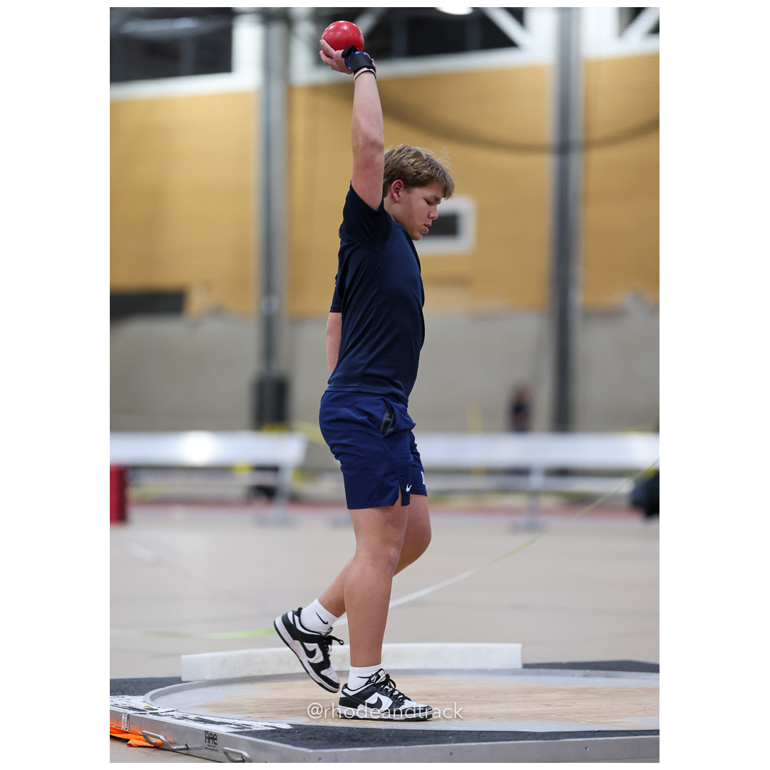 Shot put - Throw - Dwyer Division Championship - Indoor Track and Field - Providence Career Technical Academy - Providence RI - January 15, 2025 title=