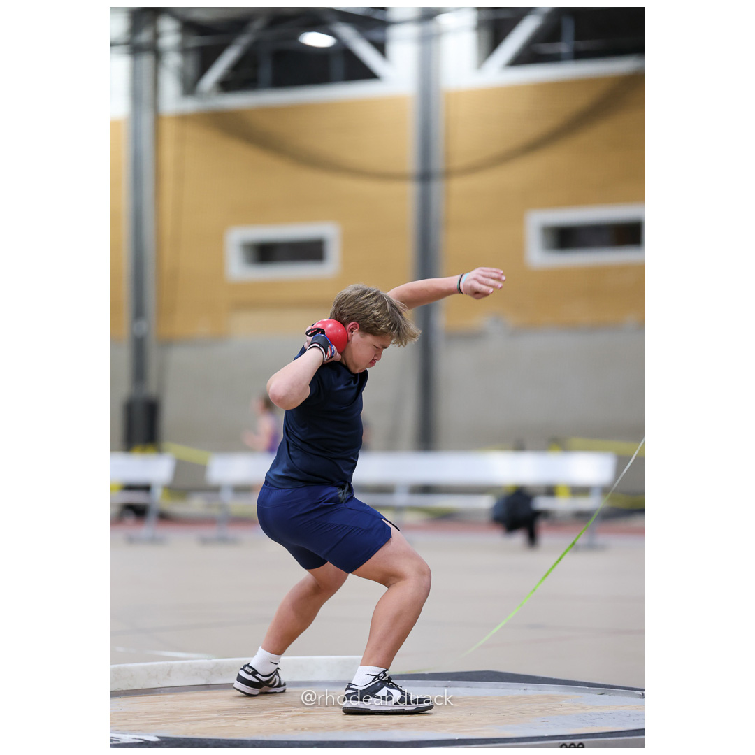 Shot put - Throw - Dwyer Division Championship - Indoor Track and Field - Providence Career Technical Academy - Providence RI - January 15, 2025 title=