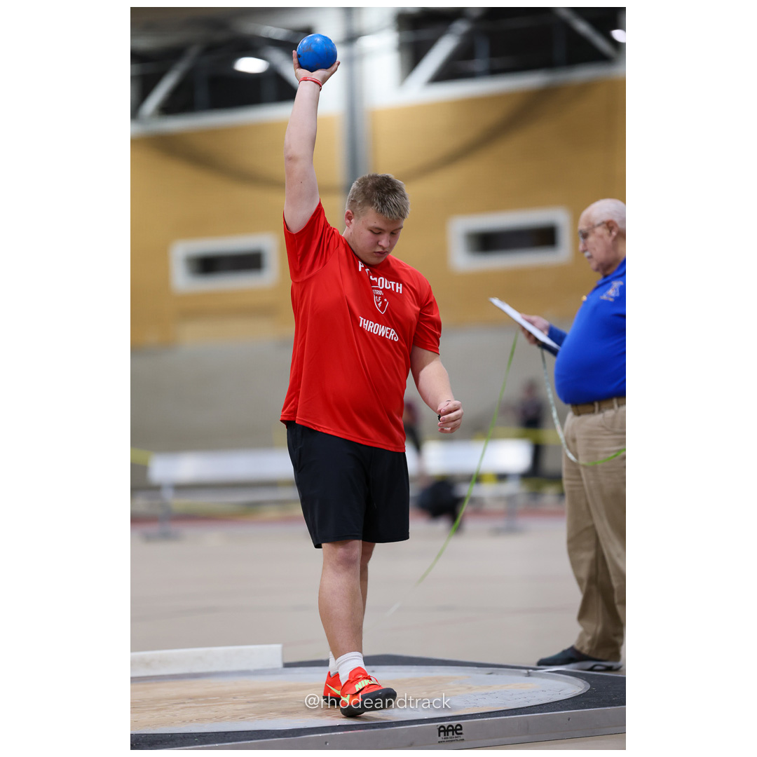 Shot put - Throw - Dwyer Division Championship - Indoor Track and Field - Providence Career Technical Academy - Providence RI - January 15, 2025 title=