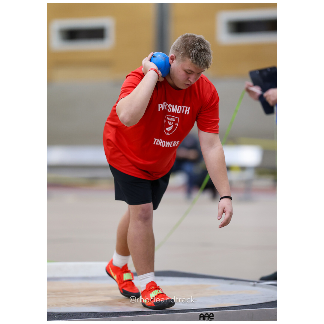 Shot put - Throw - Dwyer Division Championship - Indoor Track and Field - Providence Career Technical Academy - Providence RI - January 15, 2025 title=
