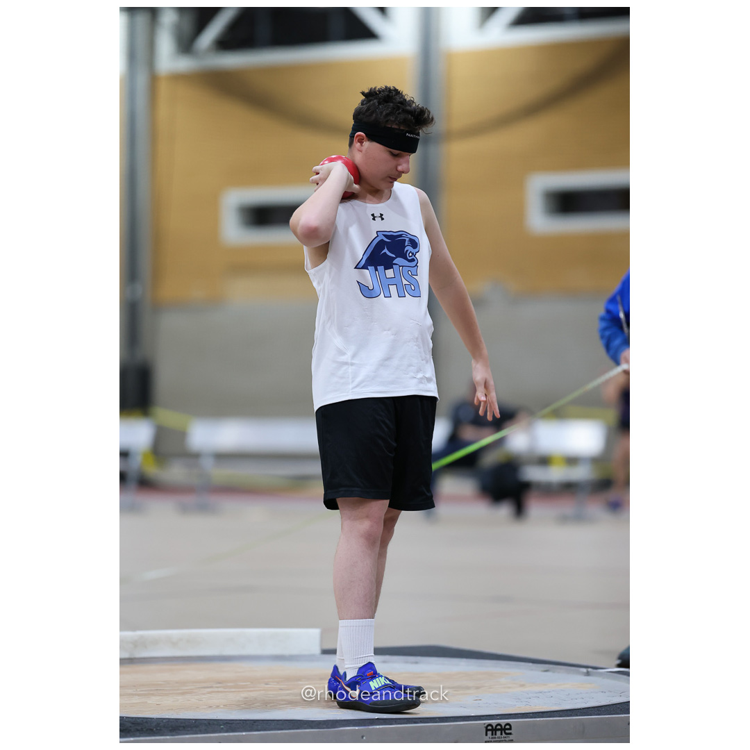 Shot put - Throw - Dwyer Division Championship - Indoor Track and Field - Providence Career Technical Academy - Providence RI - January 15, 2025 title=