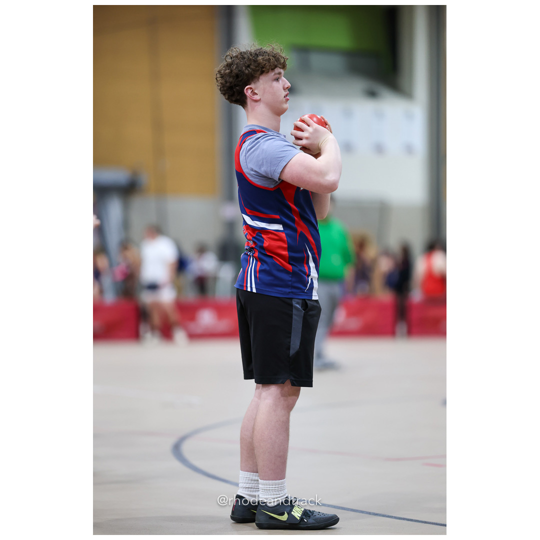Shot put - Throw - Dwyer Division Championship - Indoor Track and Field - Providence Career Technical Academy - Providence RI - January 15, 2025 title=