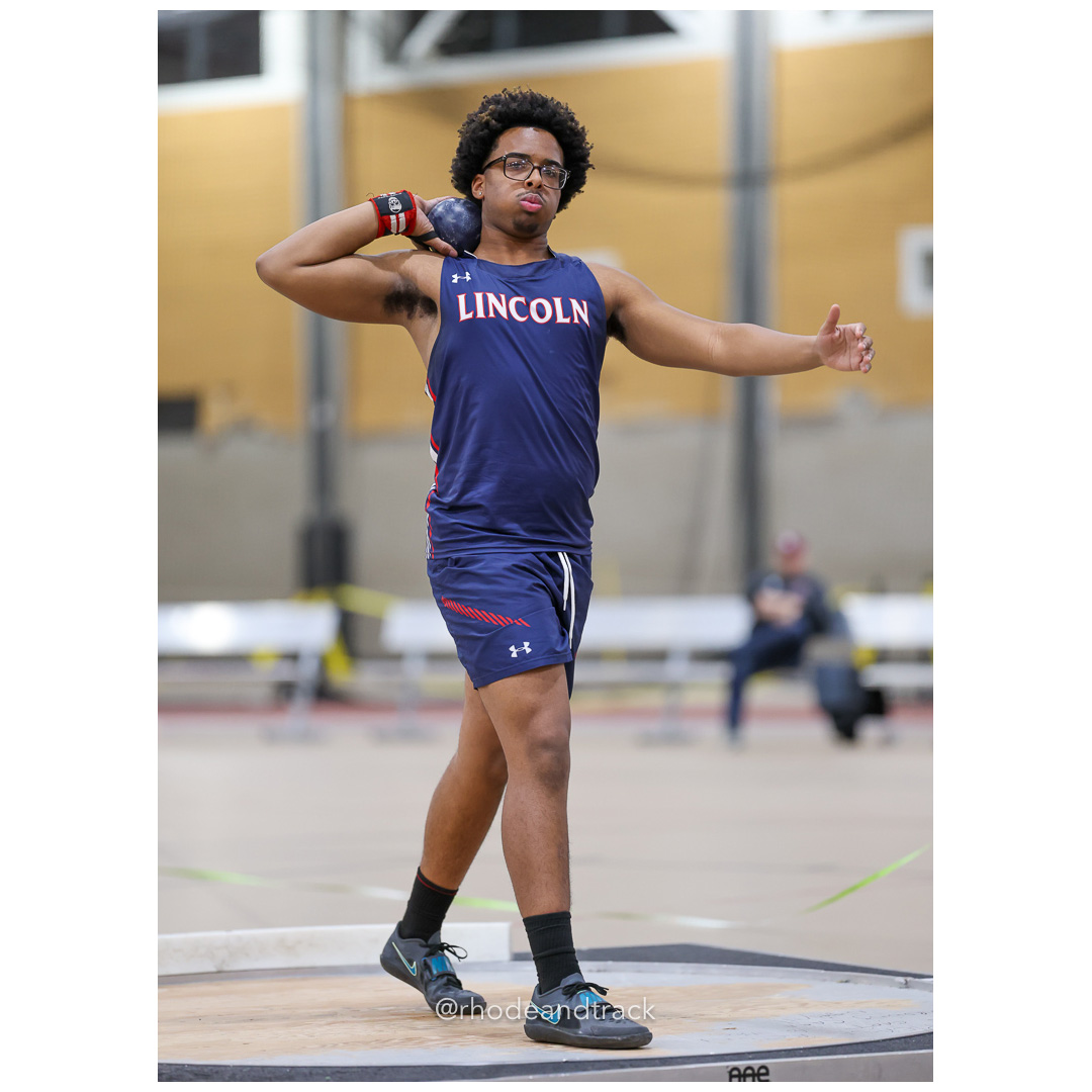 Shot put - Throw - Dwyer Division Championship - Indoor Track and Field - Providence Career Technical Academy - Providence RI - January 15, 2025 title=