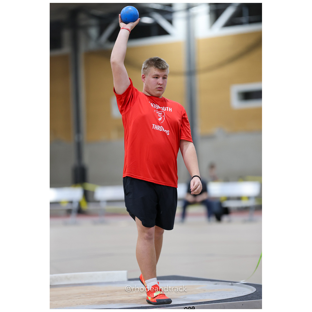 Shot put - Throw - Dwyer Division Championship - Indoor Track and Field - Providence Career Technical Academy - Providence RI - January 15, 2025 title=