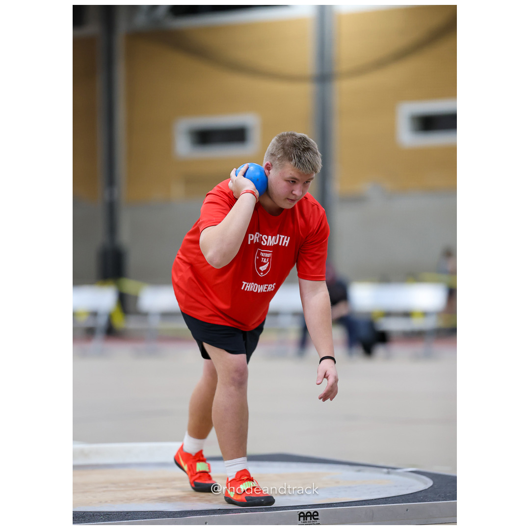 Shot put - Throw - Dwyer Division Championship - Indoor Track and Field - Providence Career Technical Academy - Providence RI - January 15, 2025 title=