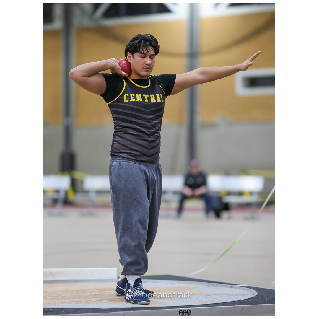 Shot put - Throw - Dwyer Division Championship - Indoor Track and Field - Providence Career Technical Academy - Providence RI - January 15, 2025 title=