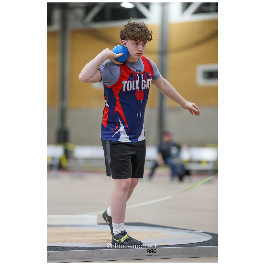 Shot put - Throw - Dwyer Division Championship - Indoor Track and Field - Providence Career Technical Academy - Providence RI - January 15, 2025 title=