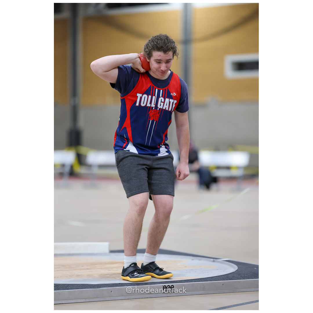 Shot put - Throw - Dwyer Division Championship - Indoor Track and Field - Providence Career Technical Academy - Providence RI - January 15, 2025 title=