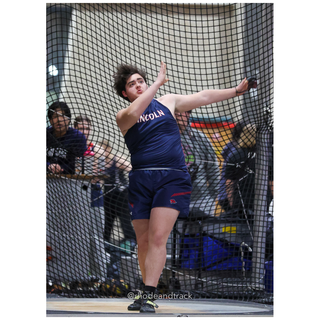 Weight Throw - Dwyer Division Championship - Indoor Track and Field - Providence Career Technical Academy - Providence RI - January 15, 2025 title=