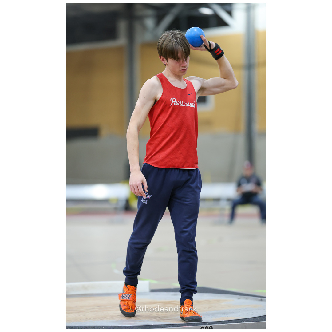Shot put - Throw - Dwyer Division Championship - Indoor Track and Field - Providence Career Technical Academy - Providence RI - January 15, 2025 title=