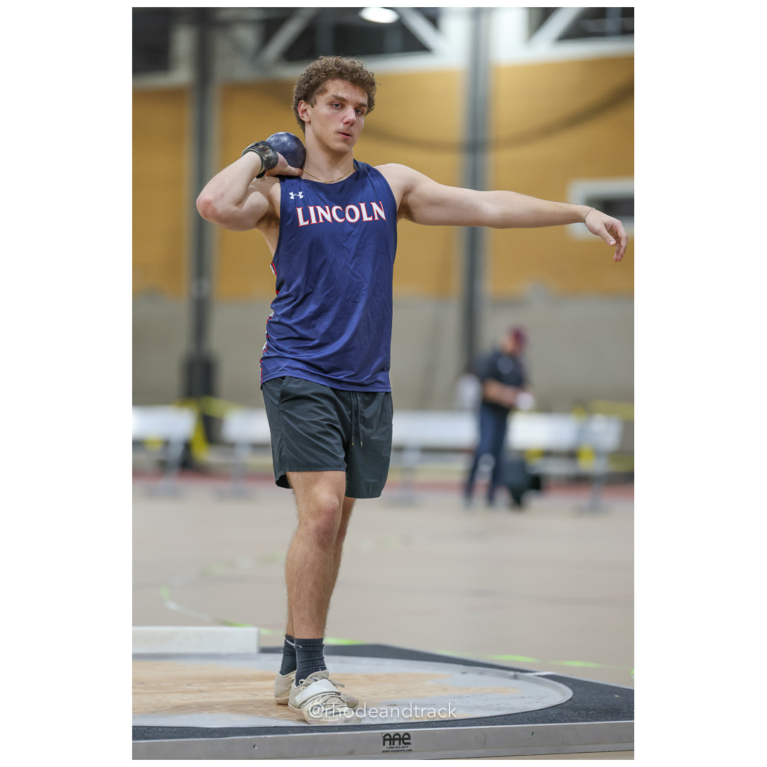 Shot put - Throw - Dwyer Division Championship - Indoor Track and Field - Providence Career Technical Academy - Providence RI - January 15, 2025 title=
