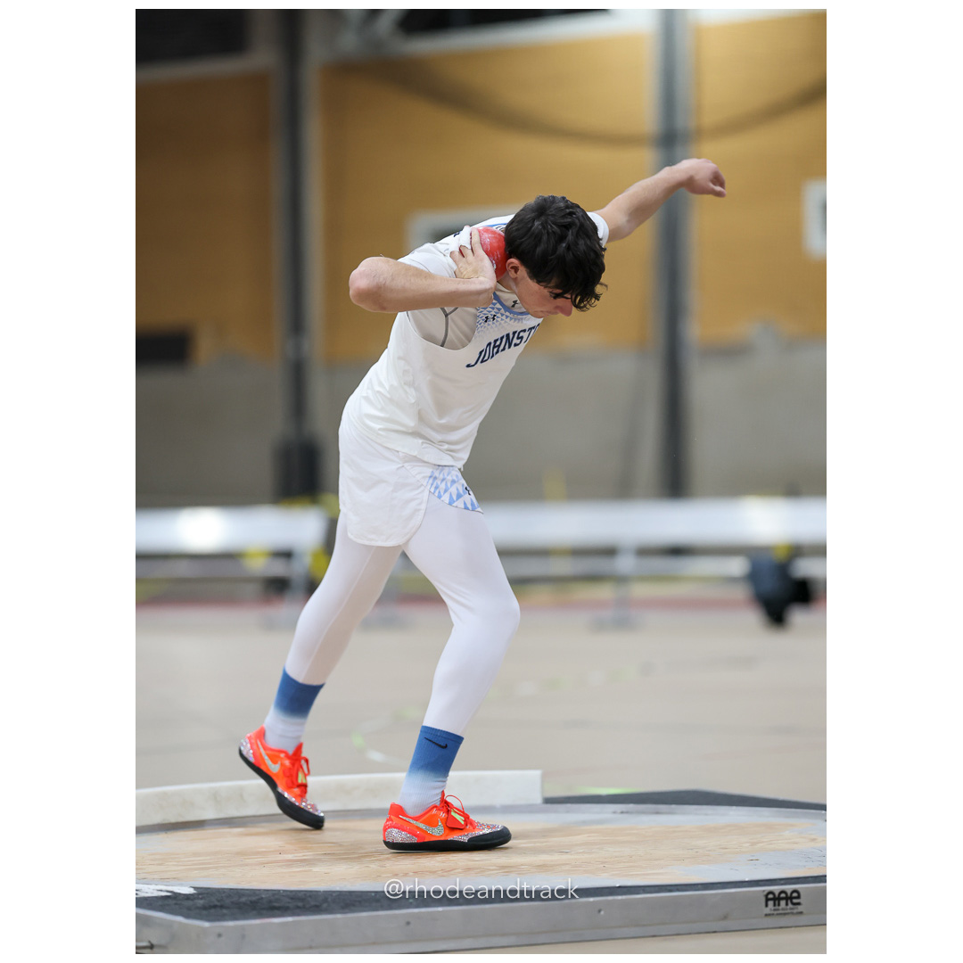 Shot put - Throw - Dwyer Division Championship - Indoor Track and Field - Providence Career Technical Academy - Providence RI - January 15, 2025 title=