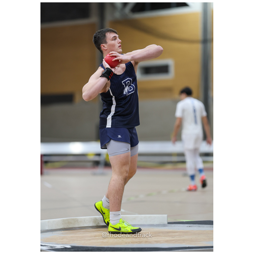 Shot put - Throw - Dwyer Division Championship - Indoor Track and Field - Providence Career Technical Academy - Providence RI - January 15, 2025 title=