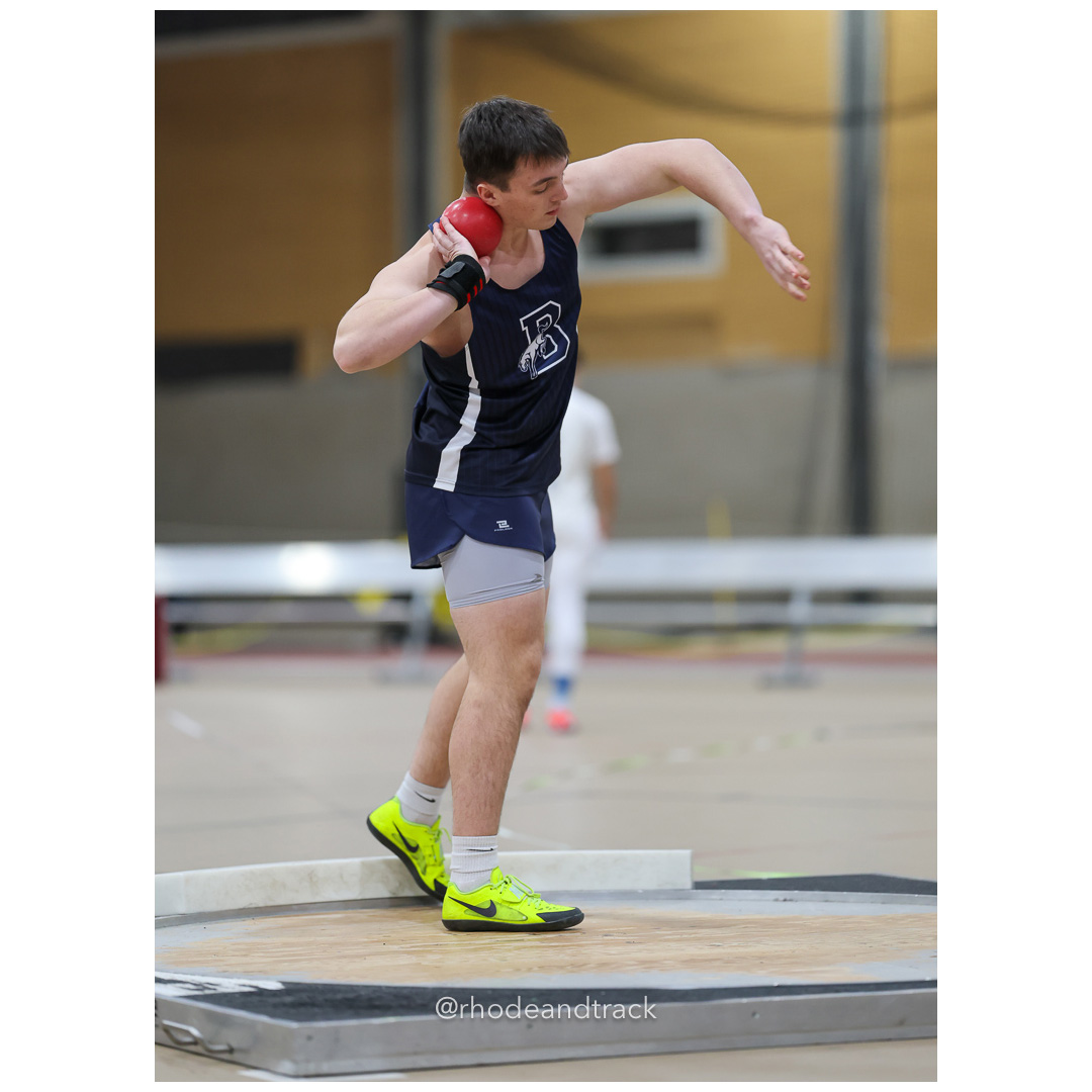 Shot put - Throw - Dwyer Division Championship - Indoor Track and Field - Providence Career Technical Academy - Providence RI - January 15, 2025 title=