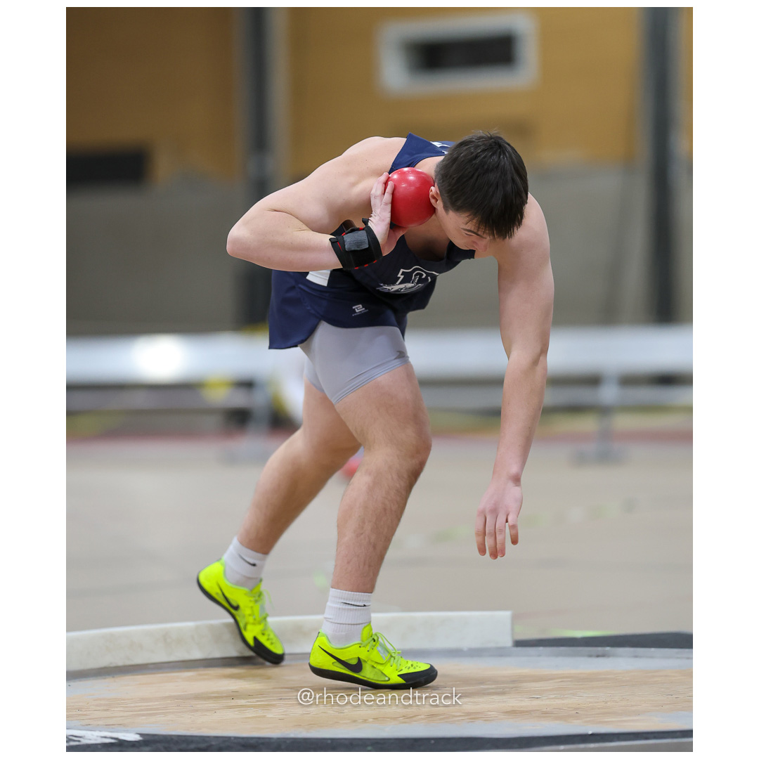 Shot put - Throw - Dwyer Division Championship - Indoor Track and Field - Providence Career Technical Academy - Providence RI - January 15, 2025 title=