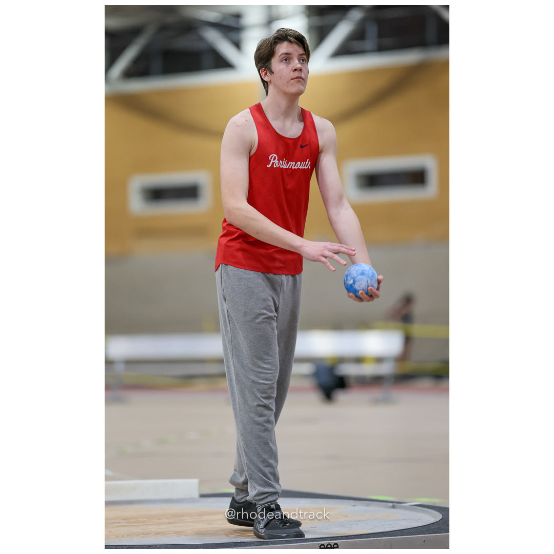 Shot put - Throw - Dwyer Division Championship - Indoor Track and Field - Providence Career Technical Academy - Providence RI - January 15, 2025 title=