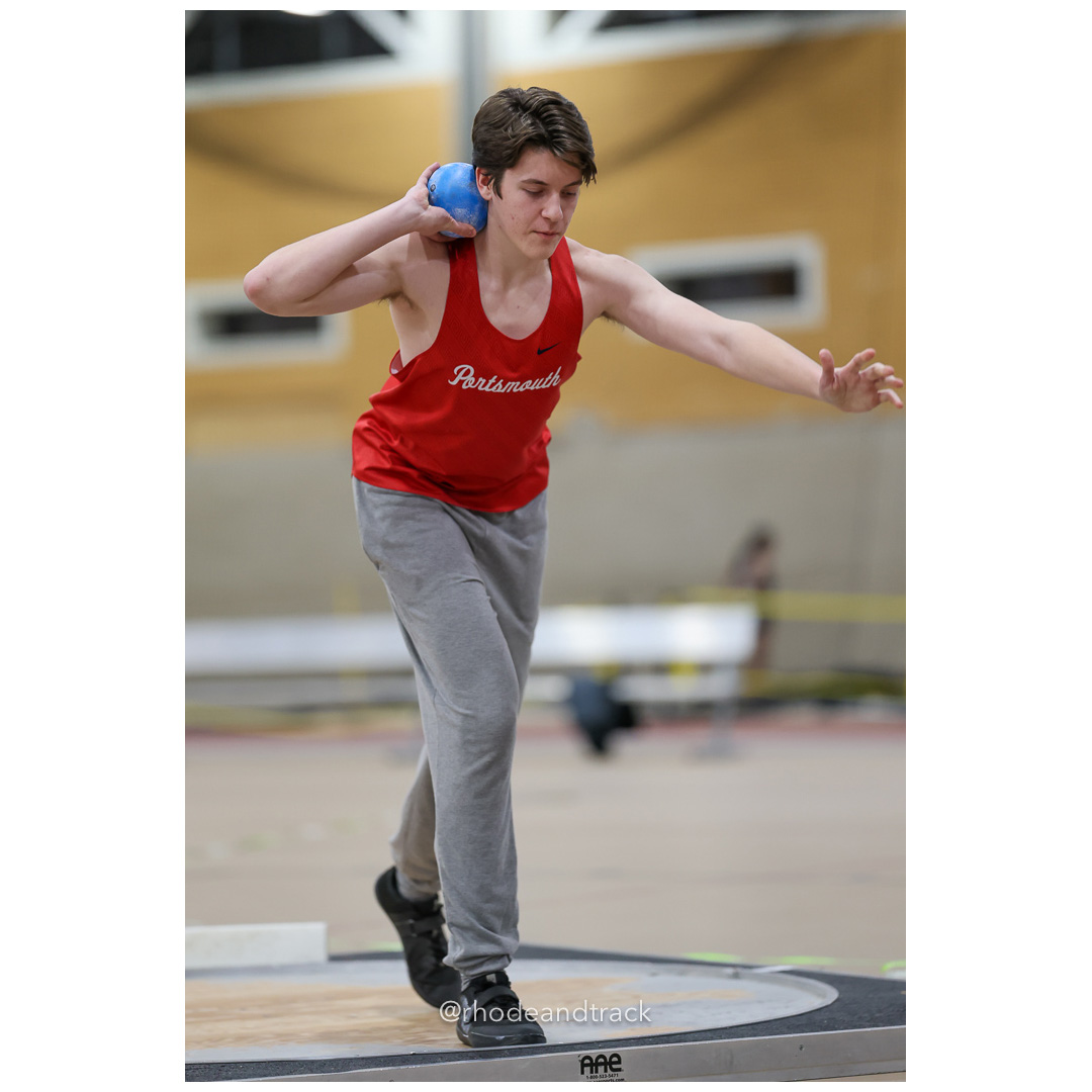 Shot put - Throw - Dwyer Division Championship - Indoor Track and Field - Providence Career Technical Academy - Providence RI - January 15, 2025 title=