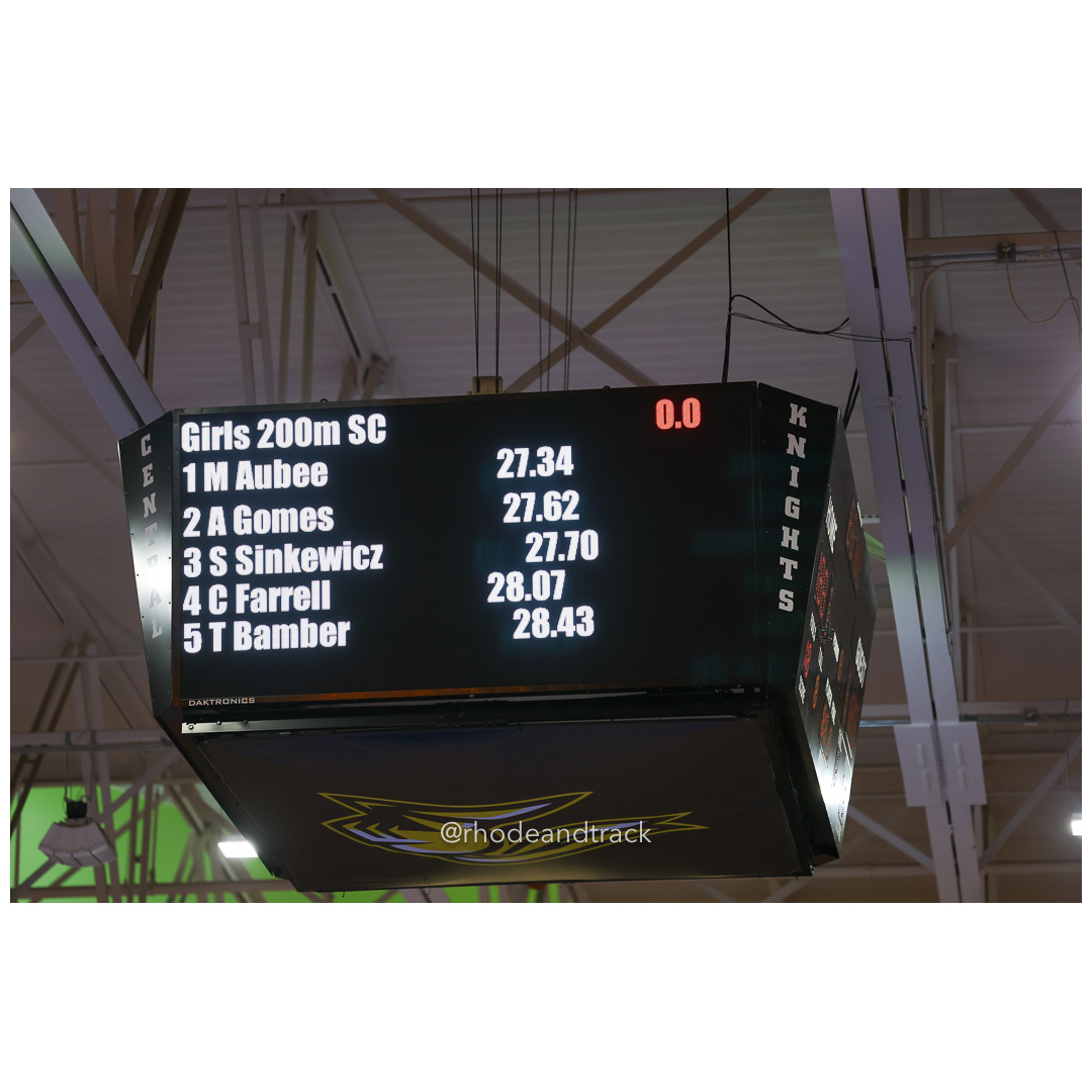 Girls 200m Scholastic - East Coast Invitational - Indoor Track and Field - Providence Career Technical Academy - Providence RI - January 18, 2025 title=