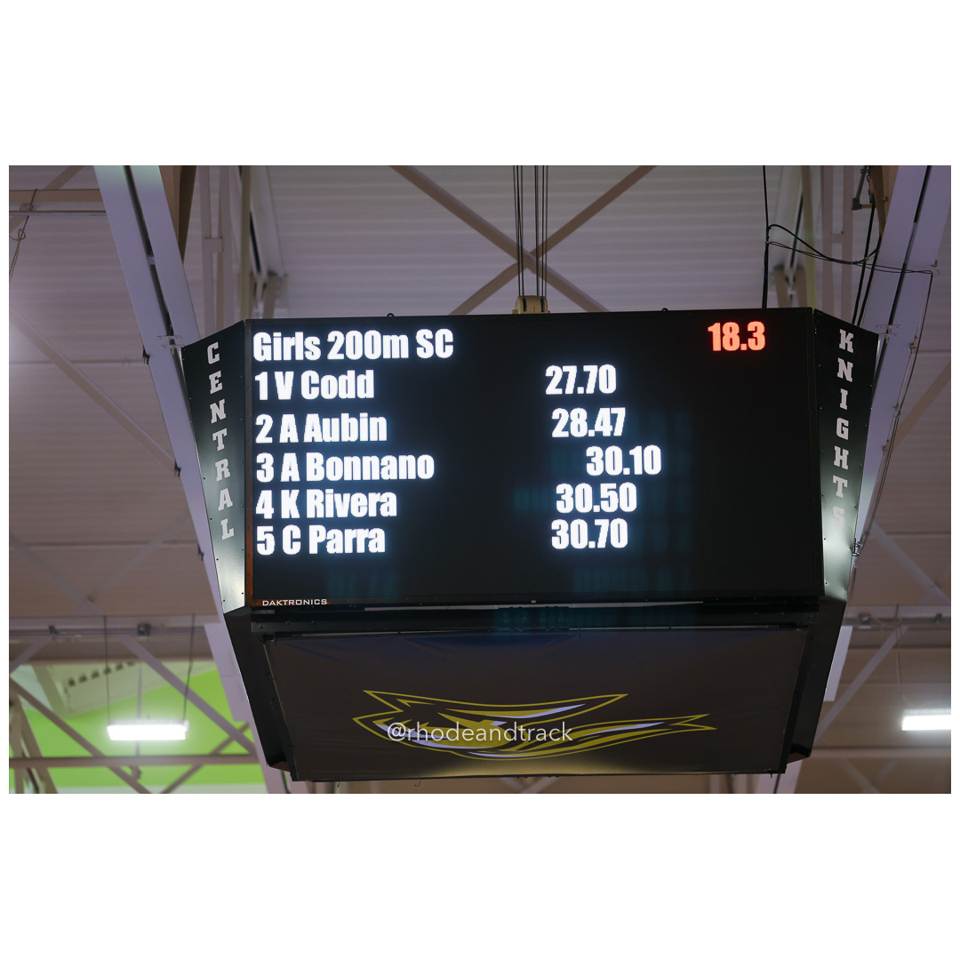 Girls 200m Scholastic - East Coast Invitational - Indoor Track and Field - Providence Career Technical Academy - Providence RI - January 18, 2025 title=