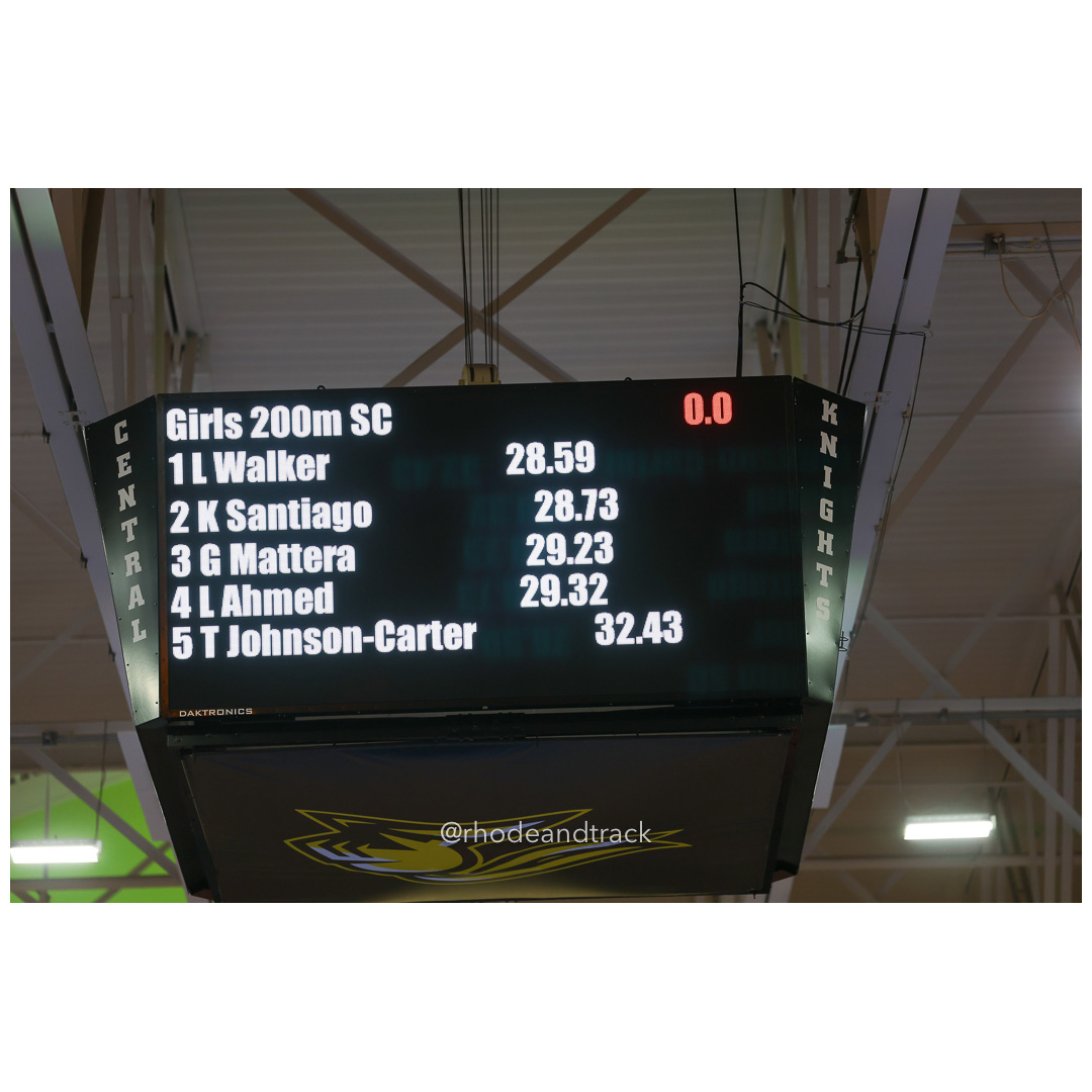 Girls 200m Scholastic - East Coast Invitational - Indoor Track and Field - Providence Career Technical Academy - Providence RI - January 18, 2025 title=