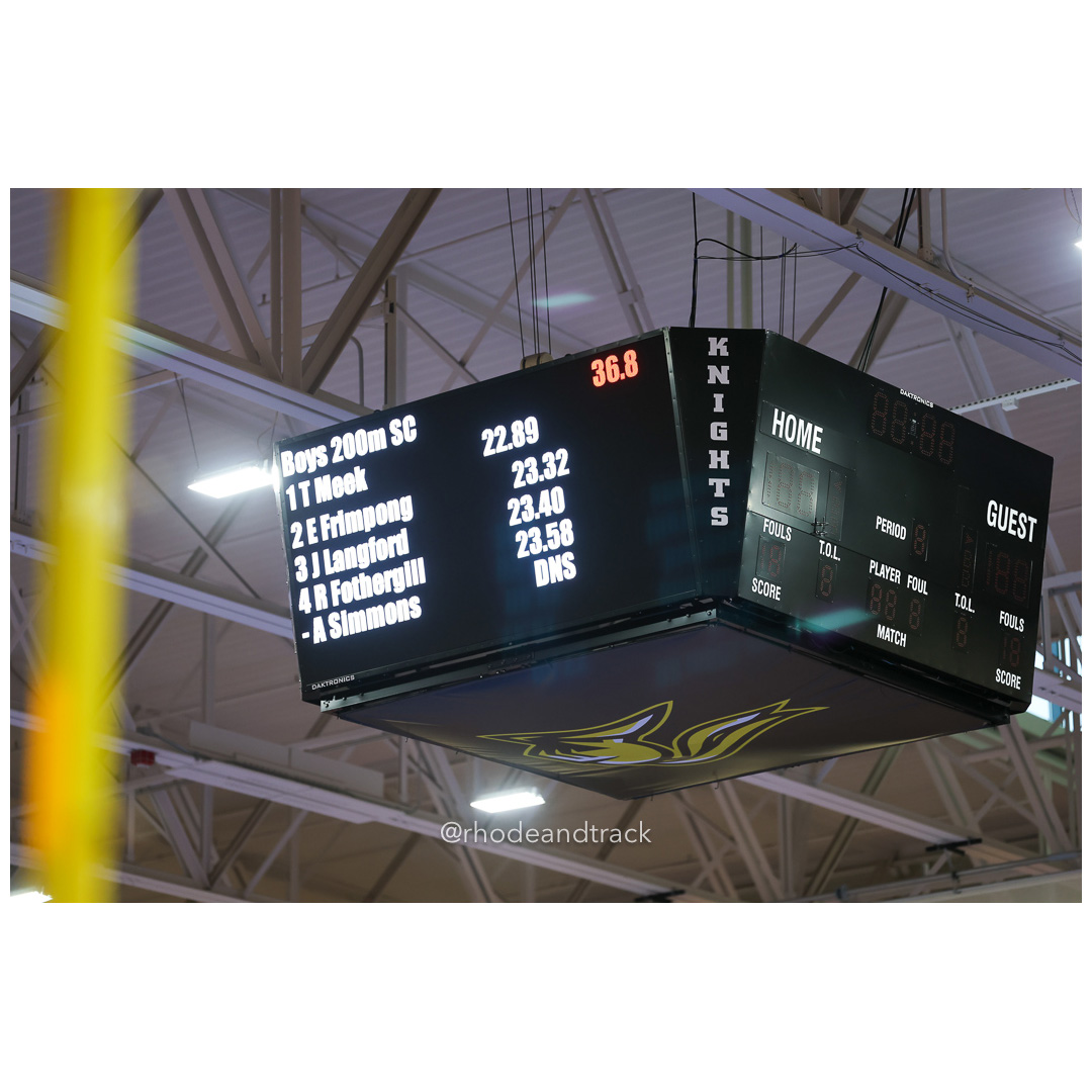 Boys 200m Scholastic - East Coast Invitational - Indoor Track and Field - Providence Career Technical Academy - Providence RI - January 18, 2025 title=