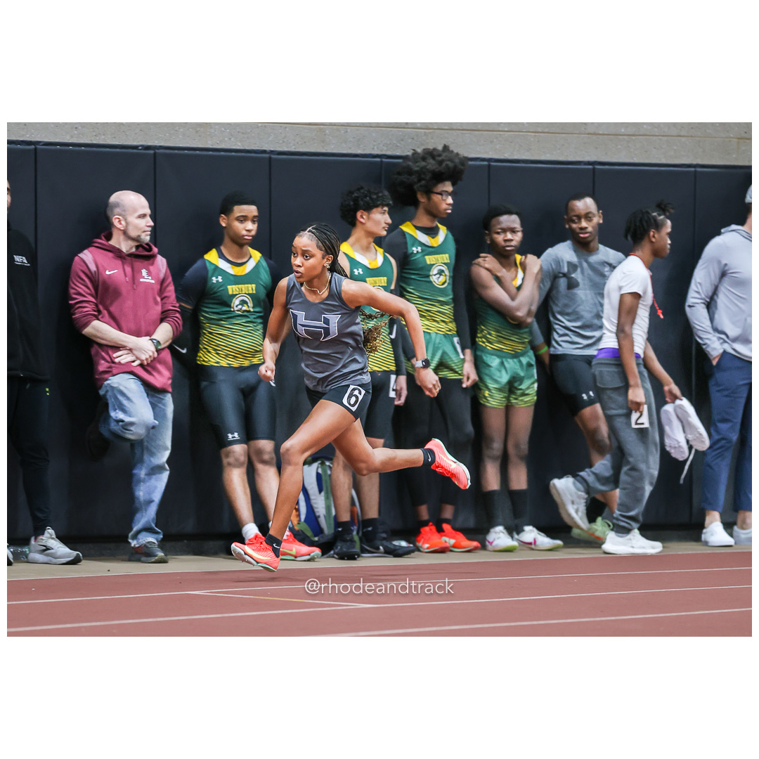Girls 400m Scholastic - East Coast Invitational - Indoor Track and Field - Providence Career Technical Academy - Providence RI - January 18, 2025 title=