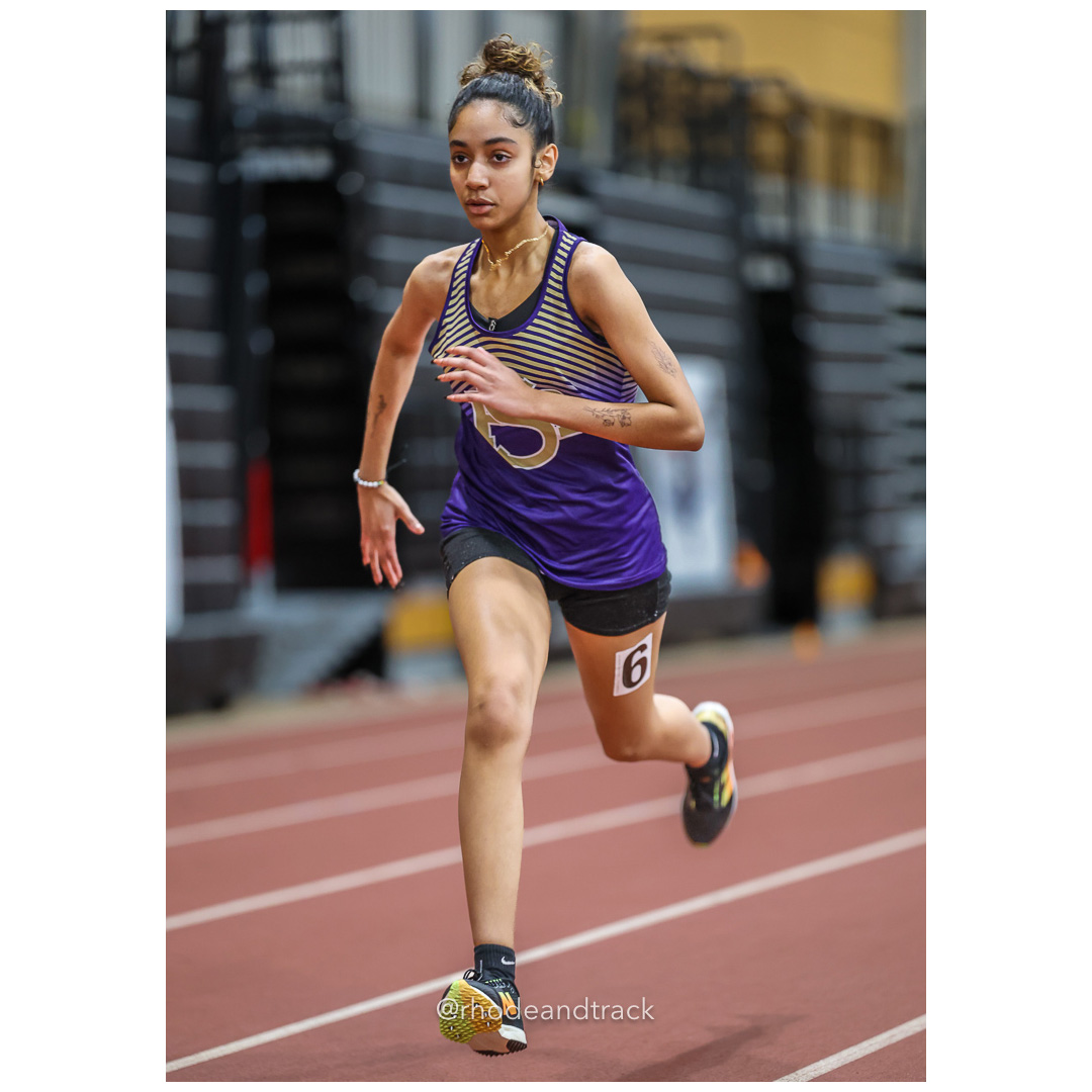 Girls 400m Scholastic - East Coast Invitational - Indoor Track and Field - Providence Career Technical Academy - Providence RI - January 18, 2025 title=