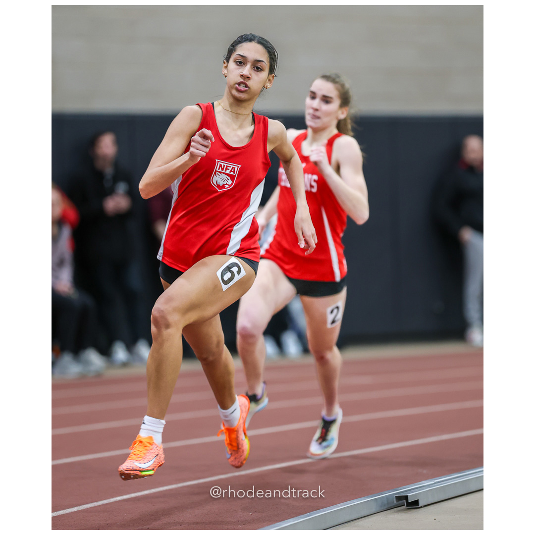 Girls 400m Scholastic - East Coast Invitational - Indoor Track and Field - Providence Career Technical Academy - Providence RI - January 18, 2025 title=
