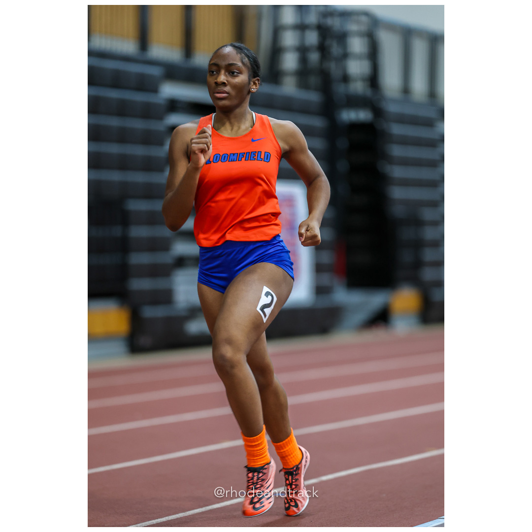 Girls 400m Scholastic - East Coast Invitational - Indoor Track and Field - Providence Career Technical Academy - Providence RI - January 18, 2025 title=