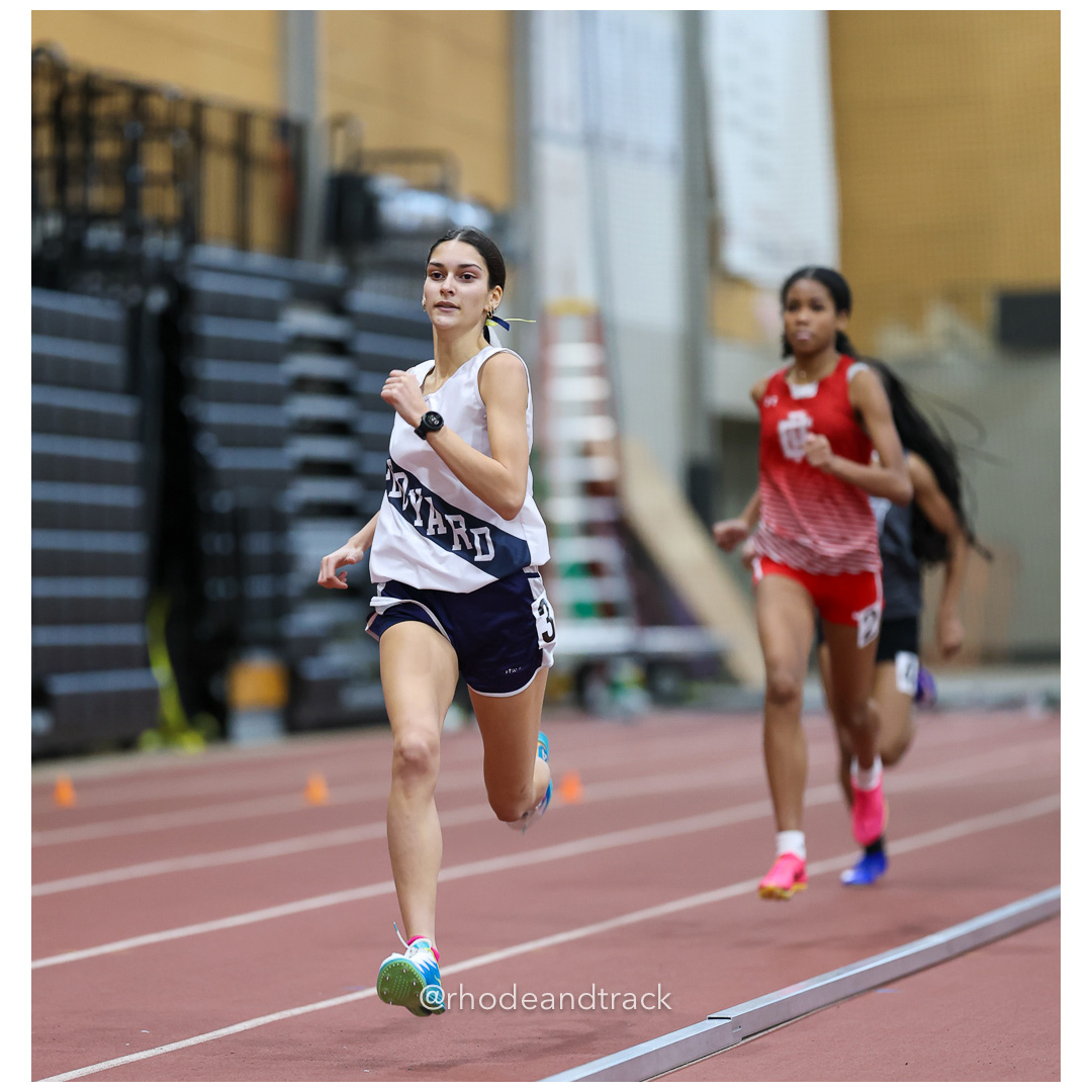 Girls 400m Scholastic - East Coast Invitational - Indoor Track and Field - Providence Career Technical Academy - Providence RI - January 18, 2025 title=