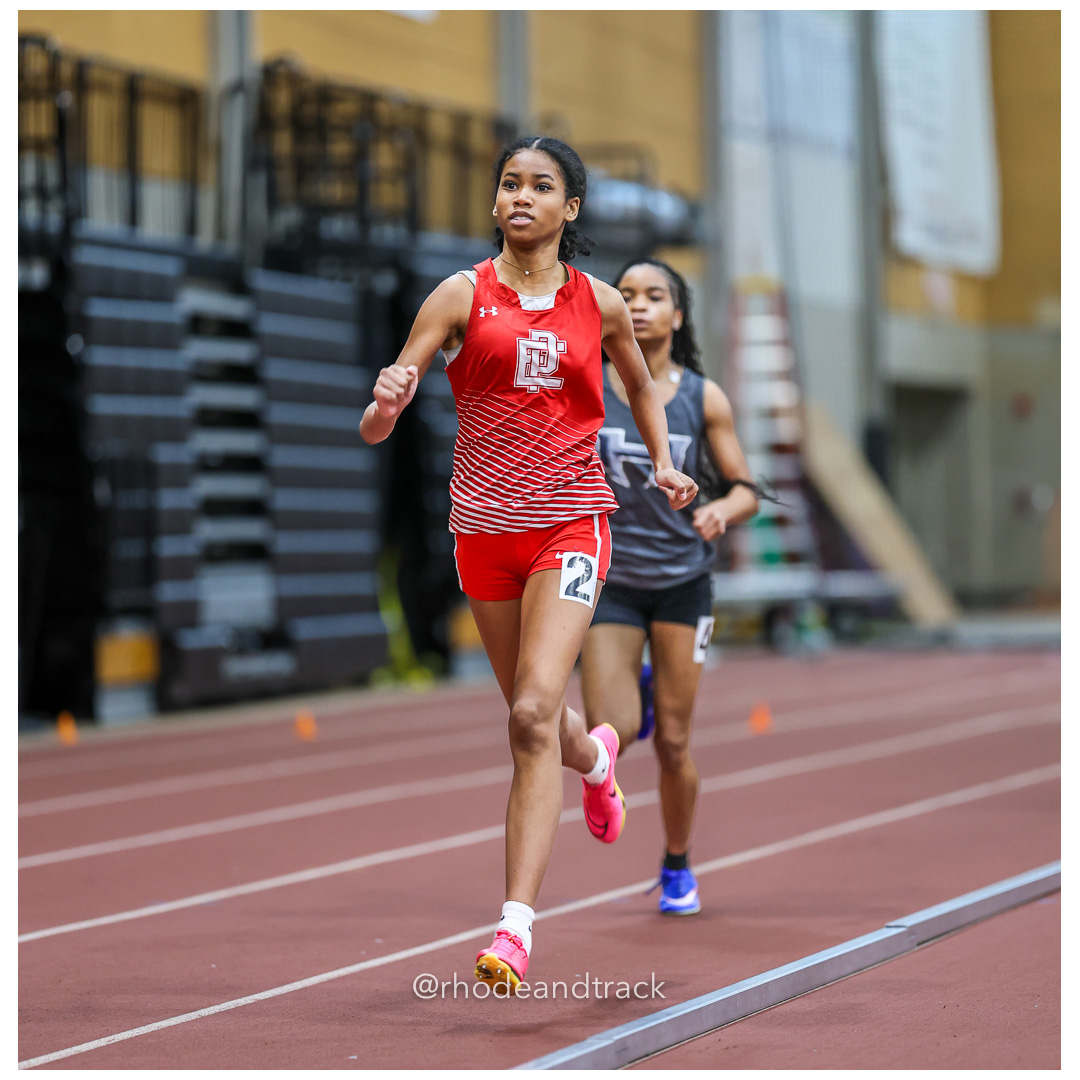 Girls 400m Scholastic - East Coast Invitational - Indoor Track and Field - Providence Career Technical Academy - Providence RI - January 18, 2025 title=