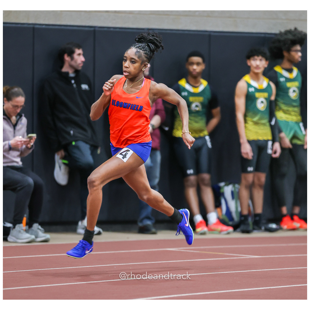 Girls 400m Scholastic - East Coast Invitational - Indoor Track and Field - Providence Career Technical Academy - Providence RI - January 18, 2025 title=